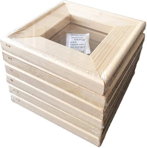 Miniatura 8 de LWR CRAFTS Lienzo estirado de 5 x 7 pulgadas, paquete de 6