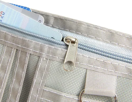 Miniatura 7 de Nitort Billetera, carteras de lona para deportes al aire libre para niños, bonita cartera con cremallera para niños, cartera de bolsillo frontal