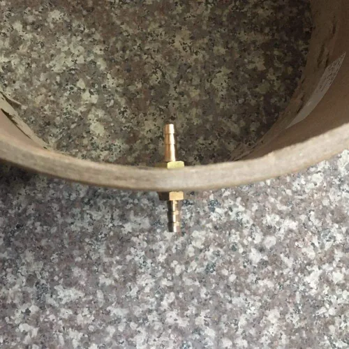 Miniatura 4 de Joywayus - Válvula de unión de combustible de 1 pulgada con estrías para manguera, acoplador de cabezal de paso, válvula de intersección y división
