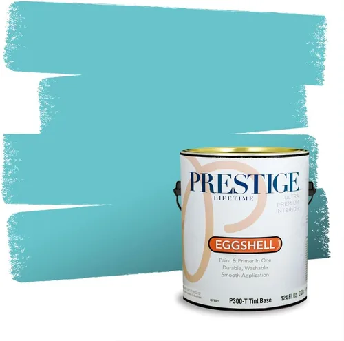 Miniatura 107 de Pintura Exterior + imprimación PRESTIGE, todo-en-uno, 1 galón, acabado mate, color comparable al Valspar* Royal Gray* VS151-Gris real