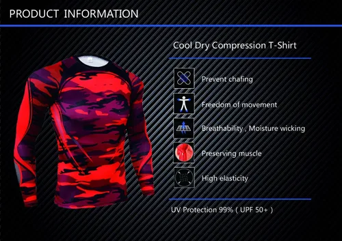 Miniatura 3 de Camisa de compresión de manga larga para hombre, pantalones de entrenamiento para atletismo, correr, deportes, entrenamiento, ropa, leggings, mallas
