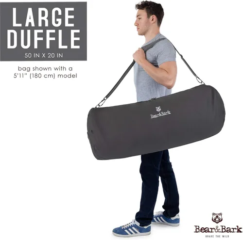 Miniatura 7 de Bolso de lona, deportivo, mediano para el gimnasio, viajes, deportes, senderismo