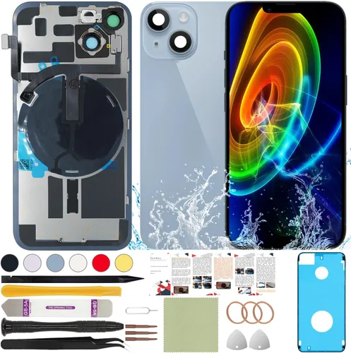 Miniatura 49 de Funda trasera de repuesto compatible con iPhone 8 de 4.7" + Herramientas profesionales (Gris espacial)