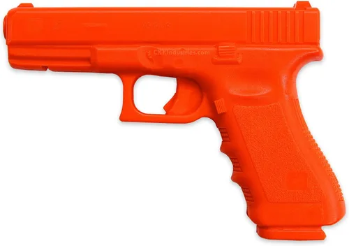 Miniatura 33 de American Safety Trainers - Compatible con modelos Glock - Pistolas de entrenamiento de polímero sólido no funcionales - Naranja brillante - EE.UU.