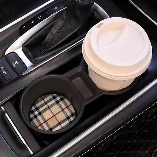 Miniatura 6 de Posavasos para automóvil para portavasos, posavasos para portavasos de automóvil, lindos accesorios para automóvil para interior de mujeres, 2