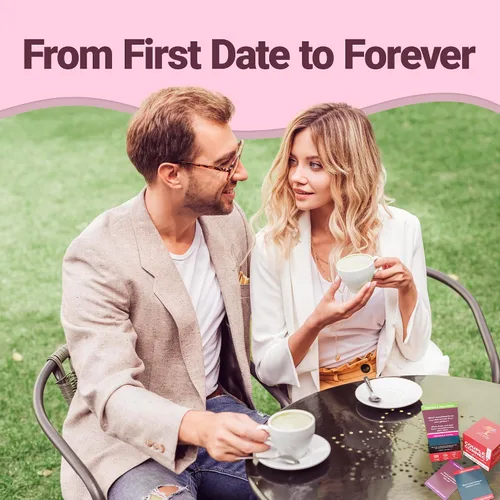 Miniatura 2 de Life Sutra Couple Connect Paquete de Inicio, 150 tarjetas de conversación y actividades para adultos, divertido juego de relaciones para parejas