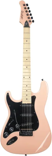 Miniatura 2 de Sawtooth Alder Wood Series Electric Guitars (Barely Pink Alder Left-Handed)