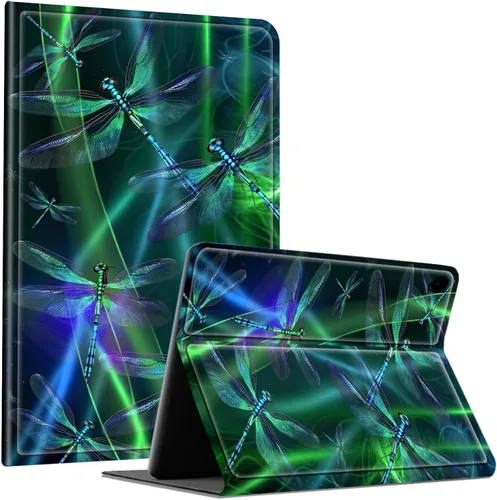 Miniatura 154 de Slim Case for Samsung Galaxy Tab S10 Lite / S10 FE / S9 FE 10.9" & Galaxy Tab S9 11", Multi-Angle Stand PU Leather Smart Folio Cover with Soft TPU