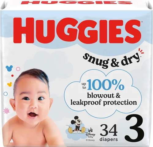 Miniatura 46 de Pañales Huggies Snug & Dry para bebé