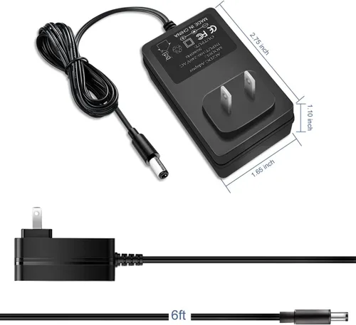 Miniatura 5 de Adaptador de corriente alterna Casio Privia de 12V 2A para cable de alimentación Casio Privia, compatible con teclado de piano digital Casio