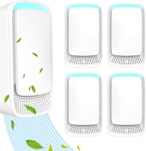 Purificador de aire enchufable, purificador de aire ionizador, tecnología de iones negativos para el hogar, funcionamiento silencioso, purificador
