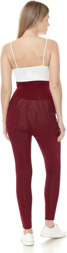 Miniatura 8 de Leggings Depot Jeans de maternidad para mujer con bolsillos, cómodos, elásticos, pantalones de embarazo