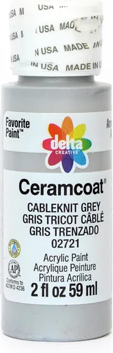 Miniatura 34 de Delta Creative Ceramcoat - Pintura acrílica en varios colores (2 onzas), 2436, carbón