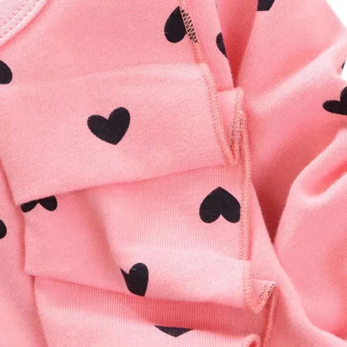 Miniatura 4 de Conjunto de ropa de bebé para niña, 2 piezas, camisetas y pantalones de manga larga