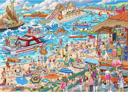Miniatura 10 de Rompecabezas para adultos de 1000 piezas, rompecabezas para adultos, divertido y relajante rompecabezas desafiante, colorido juego de rompecabezas