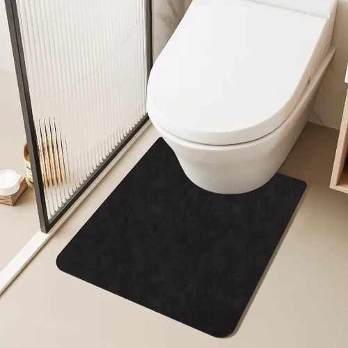 Miniatura 46 de TYUU Tapete de Baño de Halloween, Alfombra de Baño de Halloween Delgada Antideslizante de Secado Rápido Tapete de Baño de Murciélago que Cabe Debajo