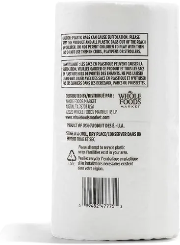 Miniatura 2 de 365 by Whole Foods Market, Pañuelo de baño suave y sostenible, hipoalergénico, 286 hojas por rollo, 6