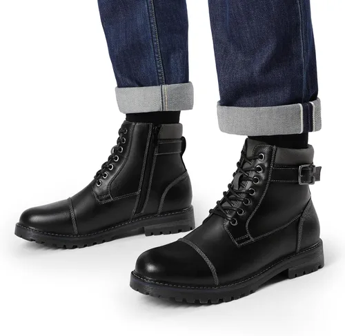 Miniatura 7 de Bruno Marc - Botas para hombre de combate estilo Oxford para motocicleta