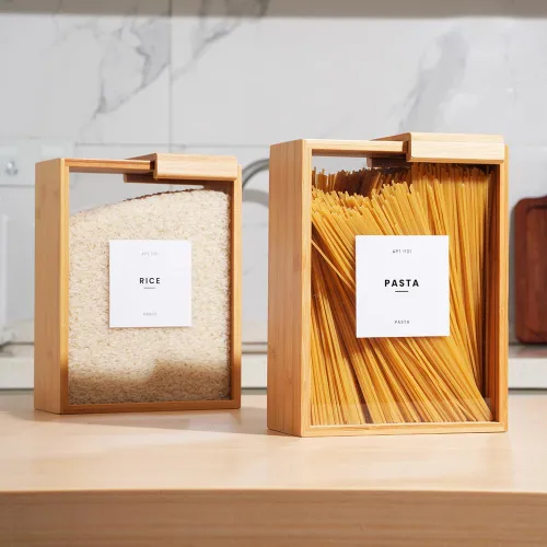Miniatura 8 de APT 1101 Dispensador de alimentos 2L Organizadores y almacenamiento de cocina Contenedores de alimentos y dispensador de cereales
