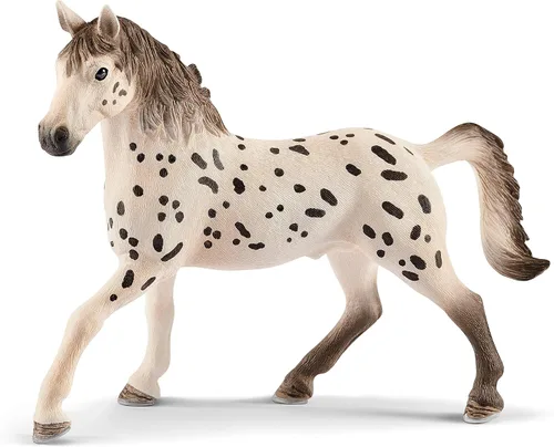 Miniatura 5 de Schleich Horse Club, figurilla de animal, juguetes de caballo para niñas y niños de 5 a 12 años, semental Akhal-Teke, edades 5+