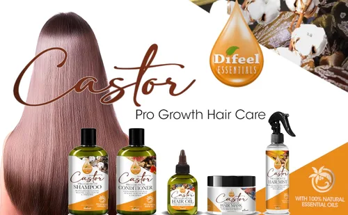 Miniatura 6 de Difeel Essentials Pro-Growth - Bruma para el cabello con ricino, 6 onzas