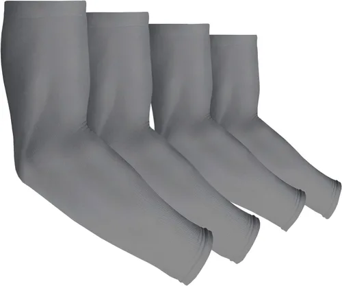 Miniatura 11 de 4 pares de mangas de protección solar UV para hombres y mujeres, refrescante, UPF 50, para béisbol, ciclismo, baloncesto