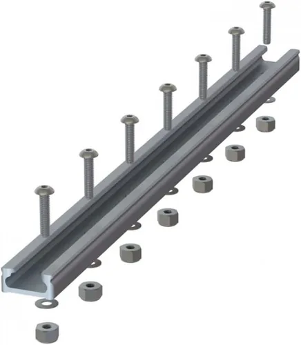 Miniatura 4 de YakAttack GTTL90 GearTrac - Soporte de riel de carga superior de aluminio de 4 pulgadas Riel compacto para accesorios de kayak Servicio medio