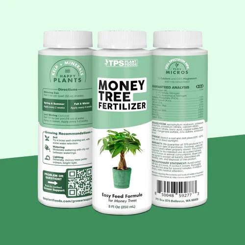 Miniatura 7 de Fertilizante para árbol del dinero para árboles del dinero y todas las plantas de Pachira, alimento líquido para plantas 8 oz (250mL)
