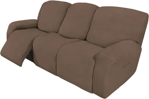 Miniatura 34 de Easy-Going - Funda elástica para sofá reclinable y sofá cama, 6 piezas, protector de muebles, suave, parte inferior elástica, tela jacquard
