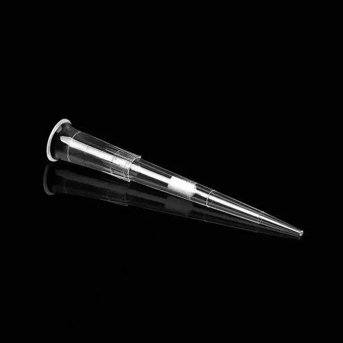 Miniatura 3 de Puntas de pipeta de filtrado de 10 µL – Puntas de pipeta de filtro universales – en rack, sin ARNasa/DNasa y seguras para pirógenos, transparentes