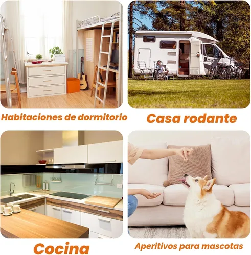 Miniatura 6 de Deshidratador de alimentos – Deshidratador para alimentos saludables, carne, cecina, frutas, verduras, hongos y hierbas, 400 W, 158 °F, mini
