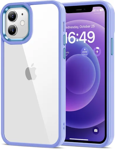 Miniatura 24 de HOOMIL Funda para iPhone 7 Plus/iPhone 8 Plus de 5.5 pulgadas, no amarillea, protección contra caídas, cubierta trasera dura transparente
