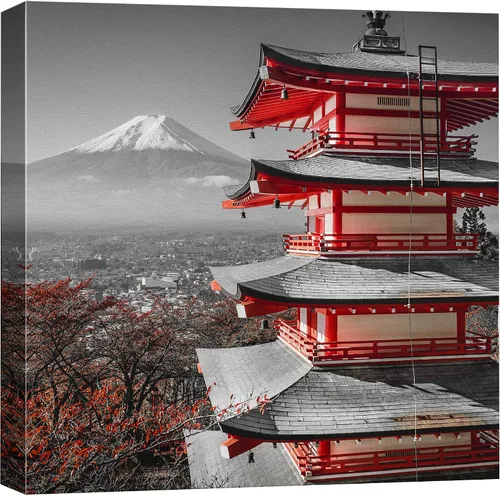 Miniatura 6 de Lienzo de paisaje hermoso para decorar la pared, arte moderno, para el hogar Amor al rojo vivo