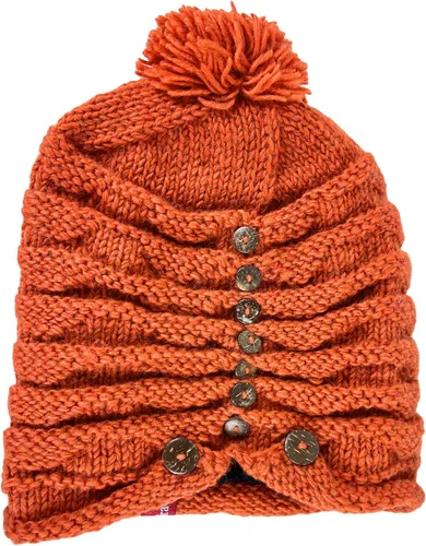 Miniatura 2 de Agan Traders 1414 - Gorro de punto de lana acanalada de gran tamaño, grueso y suave forro polar