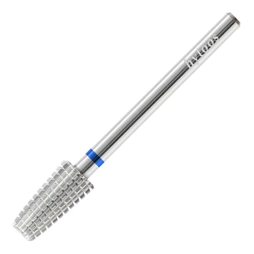 Miniatura 17 de 24mm Super Largo 5 en 1 Brocas de taladro para uñas, Broca cónica cruzada de carburo, Brocas de taladro de rotación bidireccional de 3/32