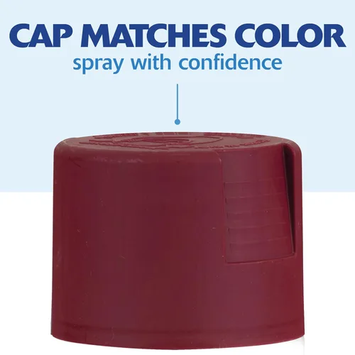 Miniatura 7 de Rust-Oleum 249083 Painter's Touch 2X Ultra Cover Pintura en Aerosol, 12 oz, Vino Clarete Satinado Vino (Satin Claret Wine)