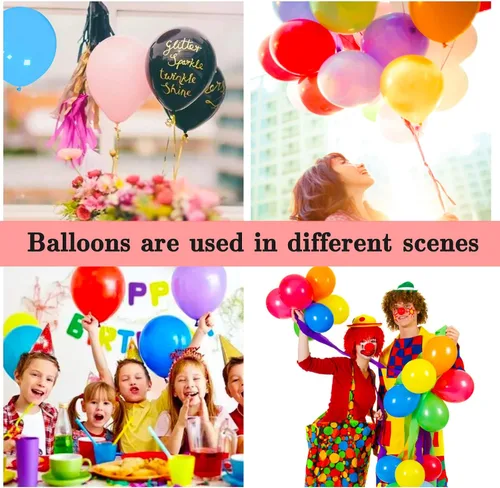 Miniatura 5 de Globos desnudos 18 pulgadas 12 unidades, globos grandes de látex redondos de helio para fiesta de cumpleaños, baby shower, boda, aniversario