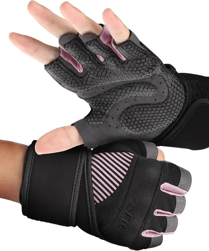 Miniatura 7 de Guantes de entrenamiento COFIT transpirables y antideslizantes, guantes de gimnasio para levantamiento de pesas para hombres y mujeres, agarre 2.
