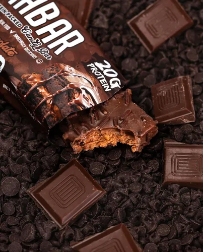 Miniatura 3 de Barra de Proteína Anabar, Triple Chocolate Perdido, La Barra de Caramelo Repleta de Proteína, Sin Alcoholes de Azúcar, Alta en Proteína