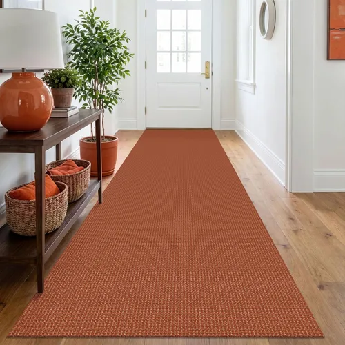 Miniatura 115 de IOHOUZE Alfombra de Área Lavable 4x6 Antideslizante con Respaldo de Goma Alfombras Tejidas para Entrada Interior Alfombras de Dormitorio Alfombra