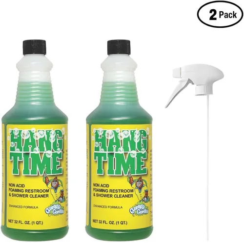 Miniatura 2 de Hang Time - Limpiador espumoso para baño, listo para usar, resistencia industrial para baños, vestuarios/duchas, fácil y seguro de usar