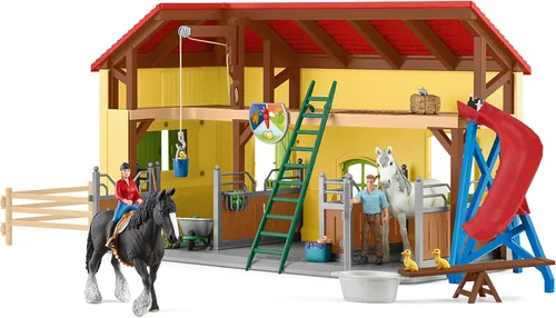 Miniatura 8 de Schleich Farm World, figura de animales, juguetes de granja para niños y niñas de 3 a 8 años, Tennessee Walker Gelding