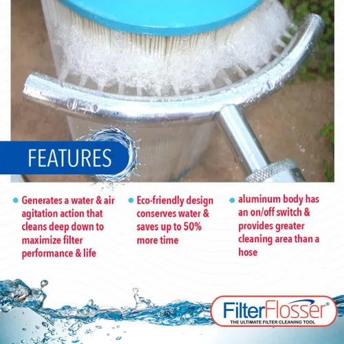 Miniatura 2 de El limpiador de filtros de cartucho definitivo para piscinas y jacuzzis