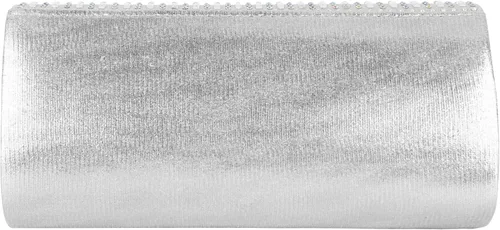 Miniatura 4 de Bolsos de noche de satén para mujer, monederos de diamantes de imitación, bolso formal con cadena de hombro