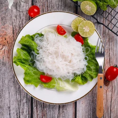 Miniatura 7 de Hethstia Konjac Noodles Angel Hair - Paquete de 6 fideos Shirataki, bajo en calorías, bajo en carbohidratos, sin azúcar, sin gluten, apto para dieta