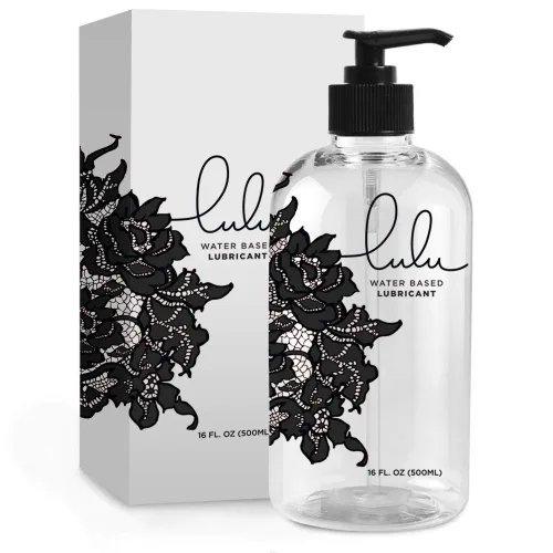 Miniatura 5 de Lulu Aceite de masaje de coco con jojoba y aceites esenciales, 16 onzas y lubricante personal. Lulu Lube Natural a base de agua, 16 onzas