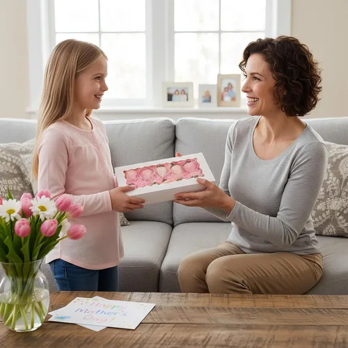 Miniatura 5 de Tcoivs Paquete de 30 cajas de galletas de 12.5 x 5.5 x 2.5 pulgadas, cajas de panadería con ventana, cajas de golosinas autoemergentes para pasteles