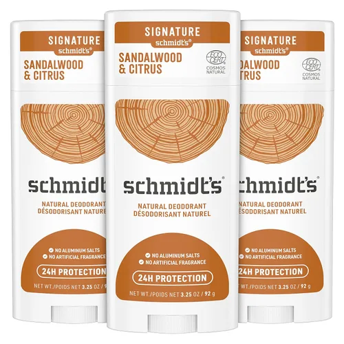 Miniatura 15 de Schmidt's Desodorante vegano sin aluminio rosa y vainilla con protección contra olores las 24 horas para mujeres y hombres, ingredientes naturales