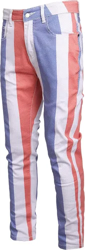 Miniatura 143 de Enrica Pantalones vaqueros estampados casuales para hombre