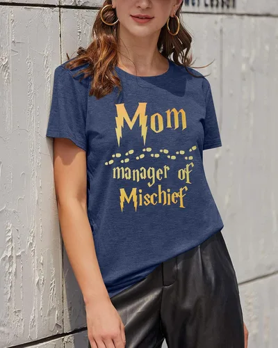Miniatura 2 de Camiseta divertida para mujer, camiseta de gerente, camiseta fantástica para mamá, camiseta mágica para el día de la madre